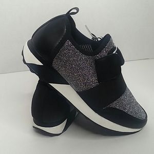 Brash Blk/Silver Sz. 6.5 Glitter Stacker S…